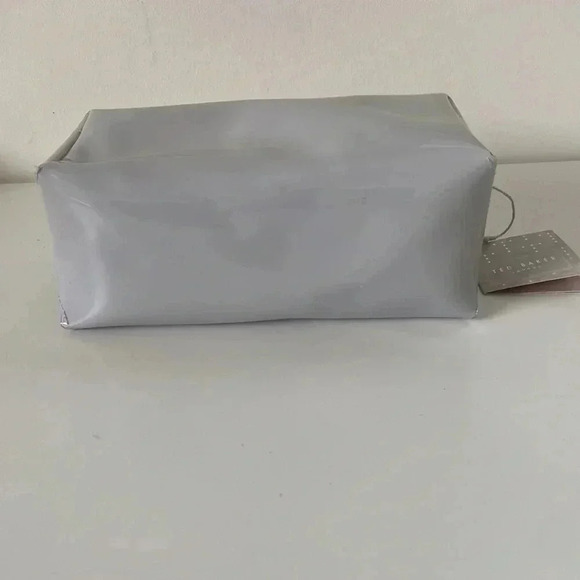 NWT Ted Baker Grey Bow Bag/Makeup Bag - Picture 8 of 16